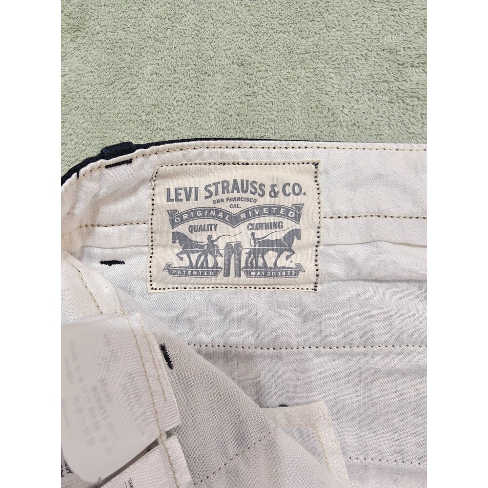 Levi's Mens 36x30 Black XX Chino Jogger Pants Elastic Cuff Stretch - Picture 4 of 14